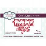 Sue Wilson Die Set Wonderful Time Of Year | Festive Mini Expressions