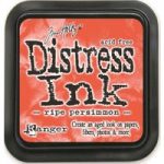 Ranger Distress Ink Pad 3in x 3in by Tim Holtz | Ripe Persimmon