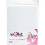 Heartfelt Creations Art Foam Paper White | 10 Sheets