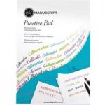 Manuscript Creative Writing Practice Pad | 50 Sheets