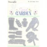 Dovecraft Steel Cutting Die Set Secret Garden | Set of 8