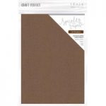 Craft Perfect A4 Hand Crafted Cotton Paper Oak Woodgrain | 5 Sheets