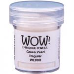 WOW! Pearlescent Embossing Powder Green Pearl Regular | 15ml Jar