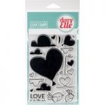 Avery Elle – Clear Stamp Set 4in x 6in Love Is In The Air