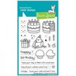 Lawn Fawn Clear Stamp Set Birthday Before ‘n Afters Set of 26 | 4in x 6in