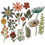 Sizzix Thinlits Die Set Funky Floral #3 Set of 15 | Tim Holtz
