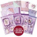 Hunkydory A4 Luxury Topper Collection A Fabulous Finish Lilac Moments | Set of 24