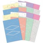 Hunkydory Shimmering Aperture Card & Envelopes Window to the Heart | 16 Sheets