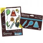 Crafter’s Companion Sheena Douglass Birthday Icons Die & Stamp Bundle