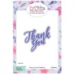 Card Making Magic Die Set Thank You Sentiment | 6in x 6in Collection by Christina Griffiths