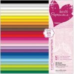 Papermania 6in x 6in Coloured Paper Pack (48 sheets)