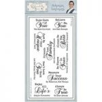 Creative Expressions Sentimentally Yours by Phill Martin DL Stamps Bohemian Sentiments