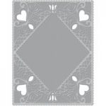 Spellbinders Cutting & Embossing Folder Diamond Lace Frame