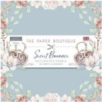 Paper Boutique 7in x 7in Decorative Panel Pad 160gsm 36 Sheets | Secret Romance