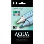 Spectrum Noir Aqua Marker Pen Set Landscape | Set of 6