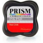 Hunkydory Prism Dye Ink Pad 1.5in x 1.5in | Red Chilli