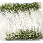 Crafts Too Stamens Pearlized Green 1mm | Pack of 144