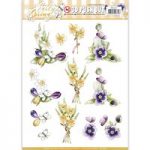 Precious Marieke Early Spring Punchout Sheet – Early Daffodils