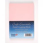 Craft UK Essentials A6 Cropping Block Pastel | 60pk
