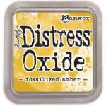 Ranger Distress Oxide Ink Pad 3in x 3in by Tim Holtz | Fossilized Amber