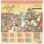 Graphic 45 12in x 12in Collection Pack Papers & Stickers 17 Sheets | Imagine Collection