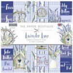 Paper Boutique 8in x 8in Embellishment Pad 160gsm 36 Sheets | Lavender Lane