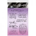 Hunkydory For the Love of Stamps A6 Fairytale Quotes