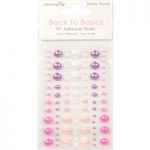 Dovecraft Adhesive Pearls Back to Basics Pretty Petals | Pack of 91