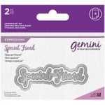 Gemini Die Set Expressions Special Friend | Set of 2
