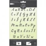 Kelly Creates Acrylic Traceable Stamp Set Alphabet | Set of 54