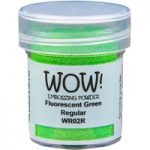 WOW! Fluorescent Embossing Powder Green Regular | 15ml Jar