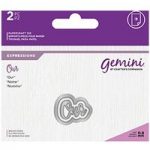 Gemini Die Set Expressions Our Sentiment | Set of 2