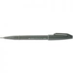 Pentel Touch Brush Sign Pen Grey