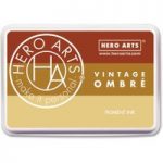 Hero Arts Ombre Ink Pad Vintage Metallic Rust