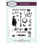 Creative Expressions Festive Traditions – Carol Singers A5 Clear Stamp Set