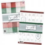 Phill Martin Sentimentally Yours Ruby & Forest A4 Paper Pack & A6 Verses Bundle