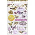 Dovecraft Nature’s Grace Puffy Stickers | Pack of 22