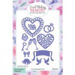 Card Making Magic Die Set Love & Marriage Set of 13 by Christina Griffiths