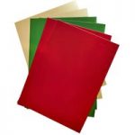 Simply Made Crafts Traditional Christmas Foiled Cardstock | 6 Sheets