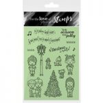 Hunkydory For the Love of Stamps A6 Carolling Cuties with Sentiments | Set of 17
