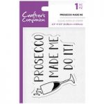 Crafter’s Companion Clear Acrylic Stamp Prosecco Made Me