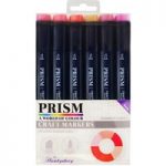 Hunkydory Prism Craft Marker Pen Set 7 Reds | Set of 6