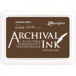 Ranger Archival Ink Pad Potting Soil by Wendy Vecchi | Designer Series