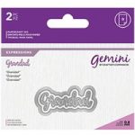 Gemini Die Set Expressions Grandad Sentiment | Set of 2