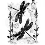 Woodware Clear Stamp Set Dancing Dragonflies