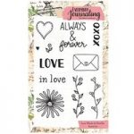 Everyday Journaling A6 Stamp Set Love Words & Doodles | Set of 11