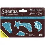 Sheena Douglass Metal Die Set Starry Sky Set of 8 | 3.4in x 2.1in