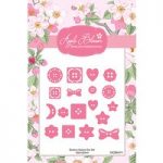Apple Blossom Die Set Buttons Galore 120mmx120mm | Set of 18