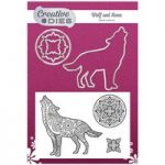 Creative Dies Die & Stamp Set Wolf Set of 7 | Mehndi Collection