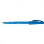 Pentel Touch Brush Sign Pen Sky Blue